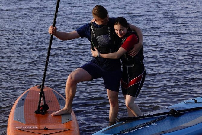 Sunset SUP experience in Malahide, Dublin - The Water Time at Sunset: From First Strokes to Control