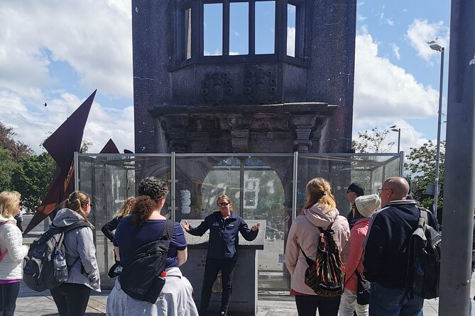 The Welcome to Galway Walking Tour - The church stop and the navigator connection