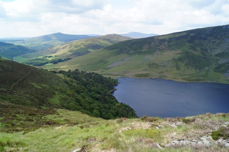 Wicklow Mountains Private Day Tour including Glendalough - Scenic Mountain Passes and Glacial-Lake Country